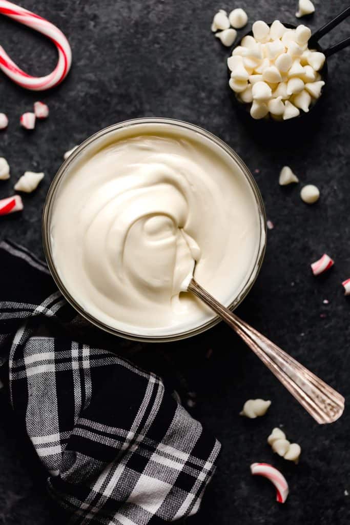 Peppermint Brownie Batter Truffles