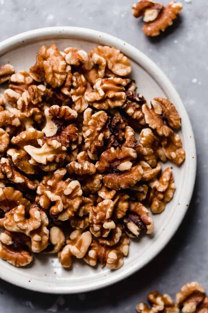Photo of walnuts for the Vegan No-Bake Brownies