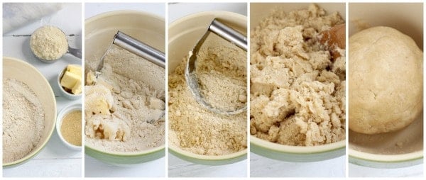 Paleo Pie Dough - Paleo Black and Blueberry Pie | The Real Food Dietitians | https://maryannjaacobsen.com/paleo-black-and-blueberry-pie/