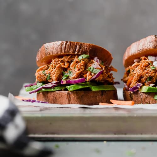 Slow Cooker Chicken Sloppy Joe Sliders