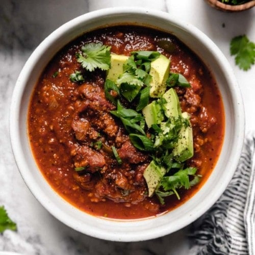 Slow Cooker Pumpkin Chili