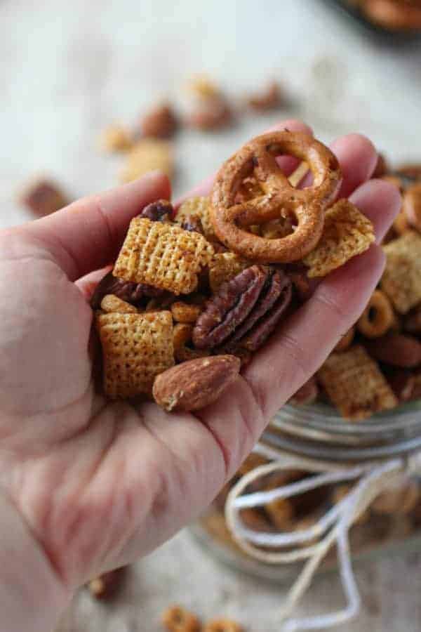 Gluten-free Buffalo Ranch Snack Mix