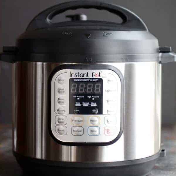 photo of an instant pot cooker