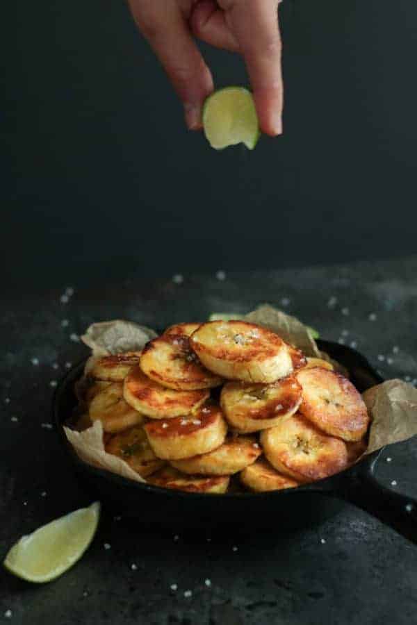 Ghee Fried Plantains