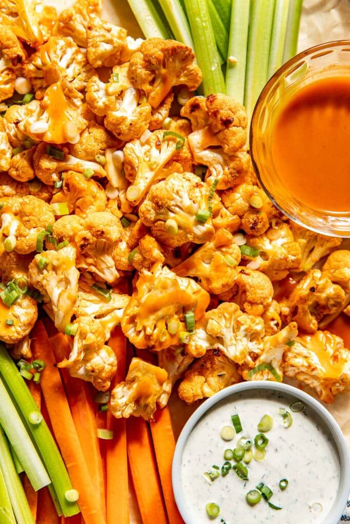 Buffalo Cauliflower Bites