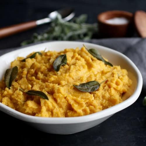 Cauliflower Butternut Squash Mash with Sage