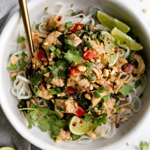 Slow Cooker Thai-Inspired Peanut Chicken
