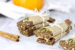 Pumpkin Spice Protein Bars