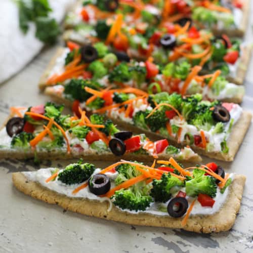Gluten-free Veggie Pizza