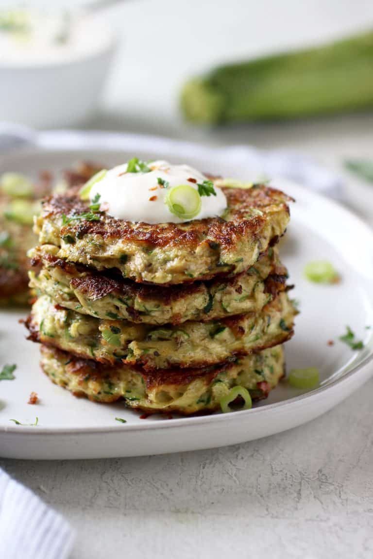 Savory Zucchini Fritters