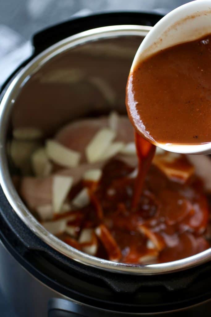 Instant Pot BBQ Pulled Chicken