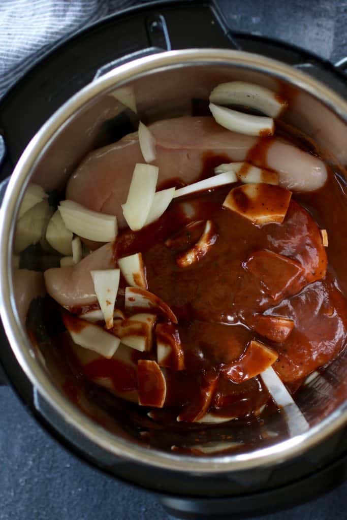 Instant Pot BBQ Pulled Chicken