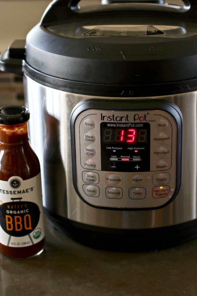 Instant Pot BBQ Pulled Chicken