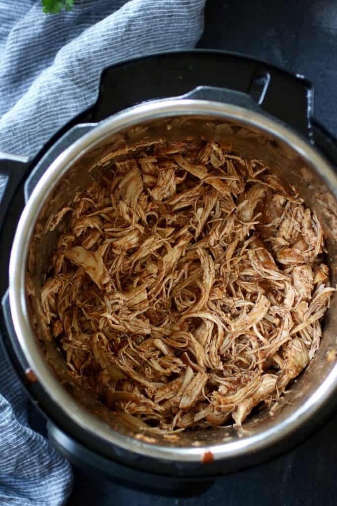 Instant Pot BBQ Pulled Chicken