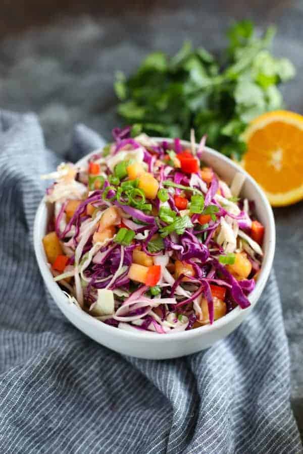 Pineapple Salsa Slaw
