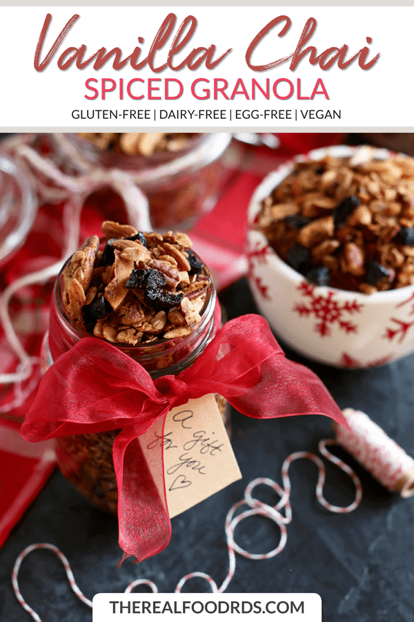 Short Pin Image for Vanilla Chai Spiced Granola