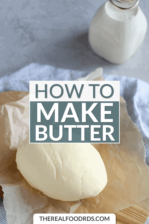 Short Pin Image for How to Make Butter