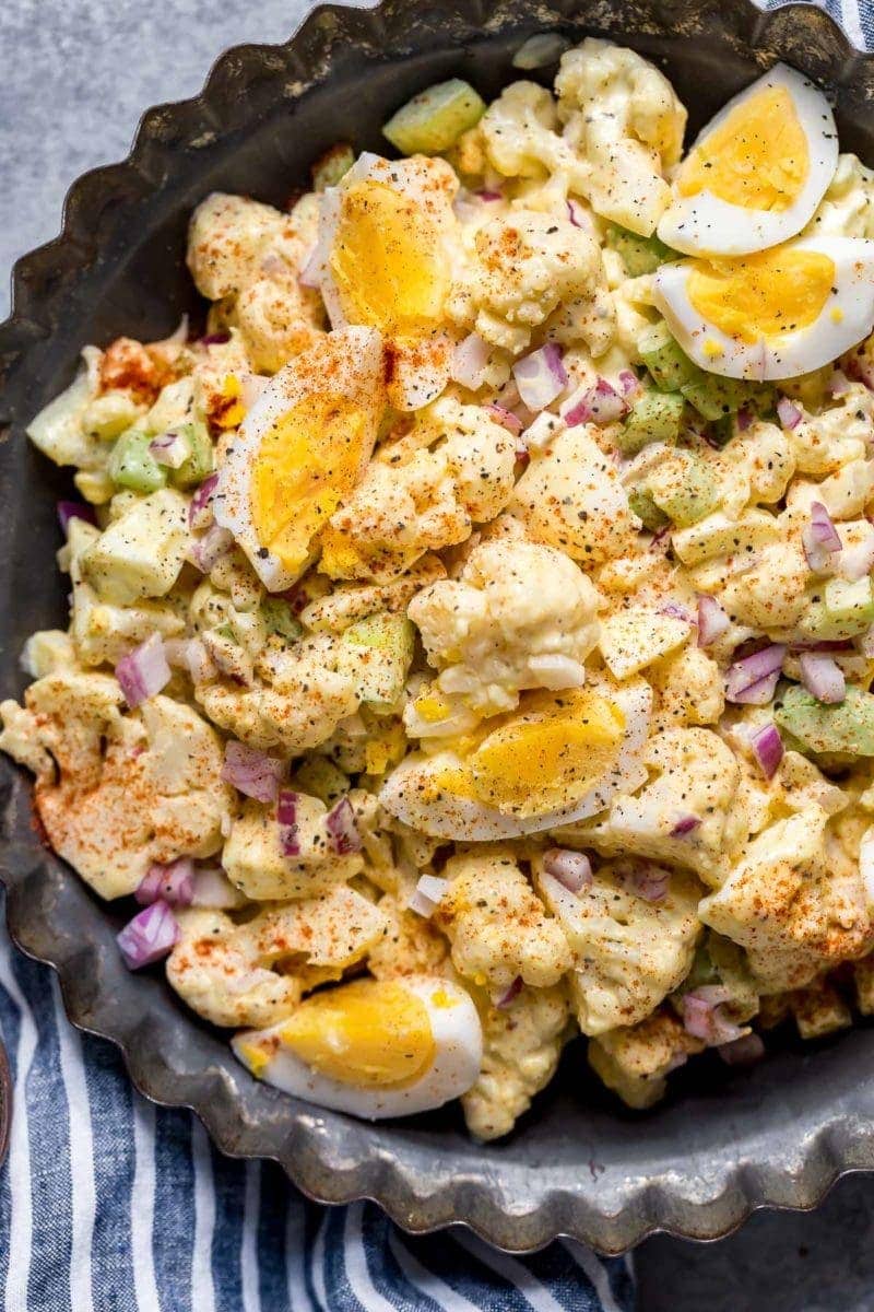 Photo of Low-Carb Mock Potato Salad