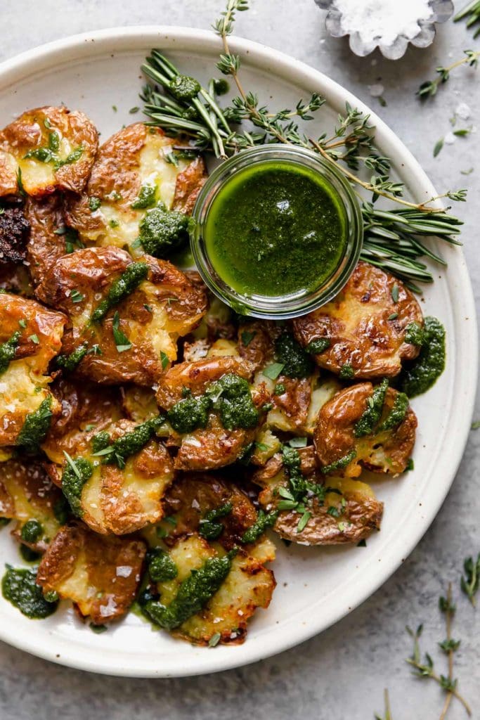 Crispy Smashed Potatoes