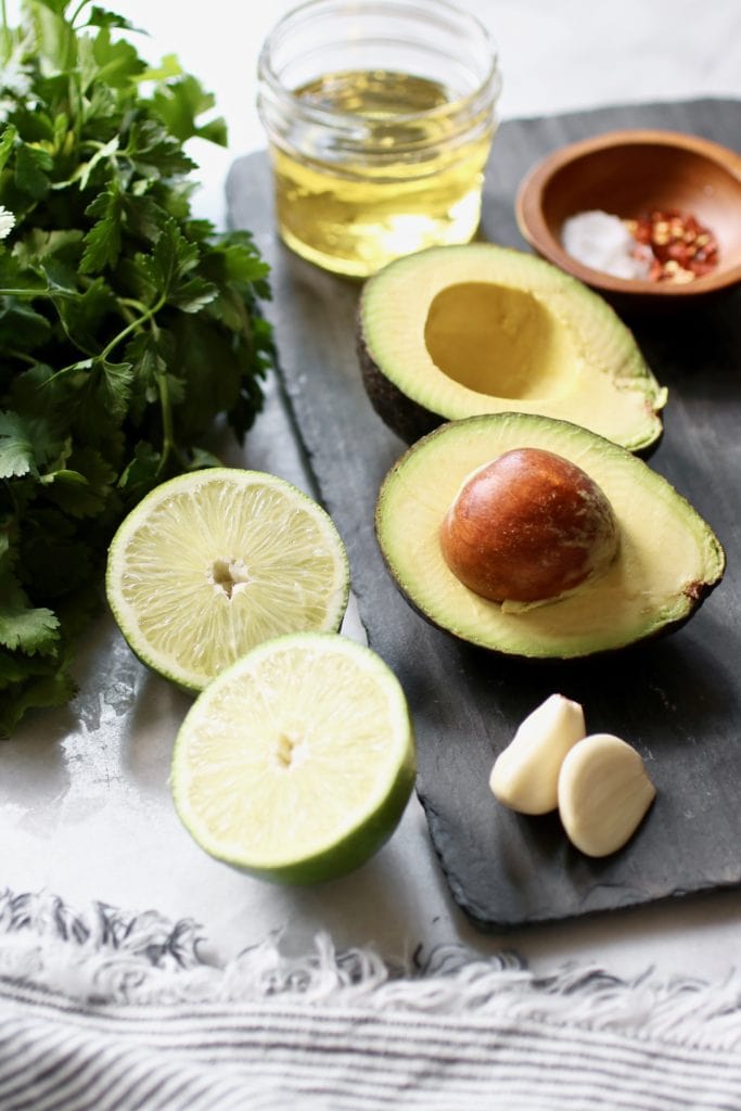 Photo of Avocado Green Sauce ingredients