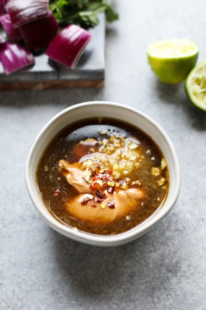 Pork Kebabs with Peanut Sauce Marinade