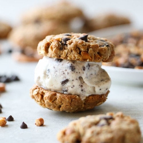 Sweet & Salty Ice Cream Sandwiches