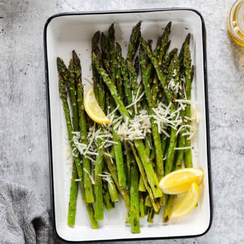 Grilled Asparagus with Parmesan