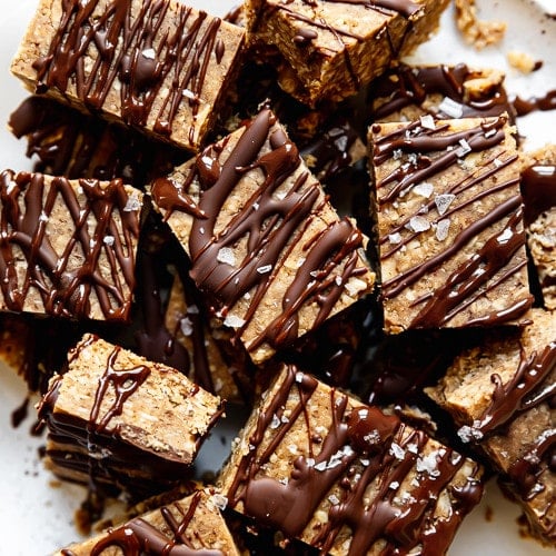 Mini Peanut Butter Protein Bars