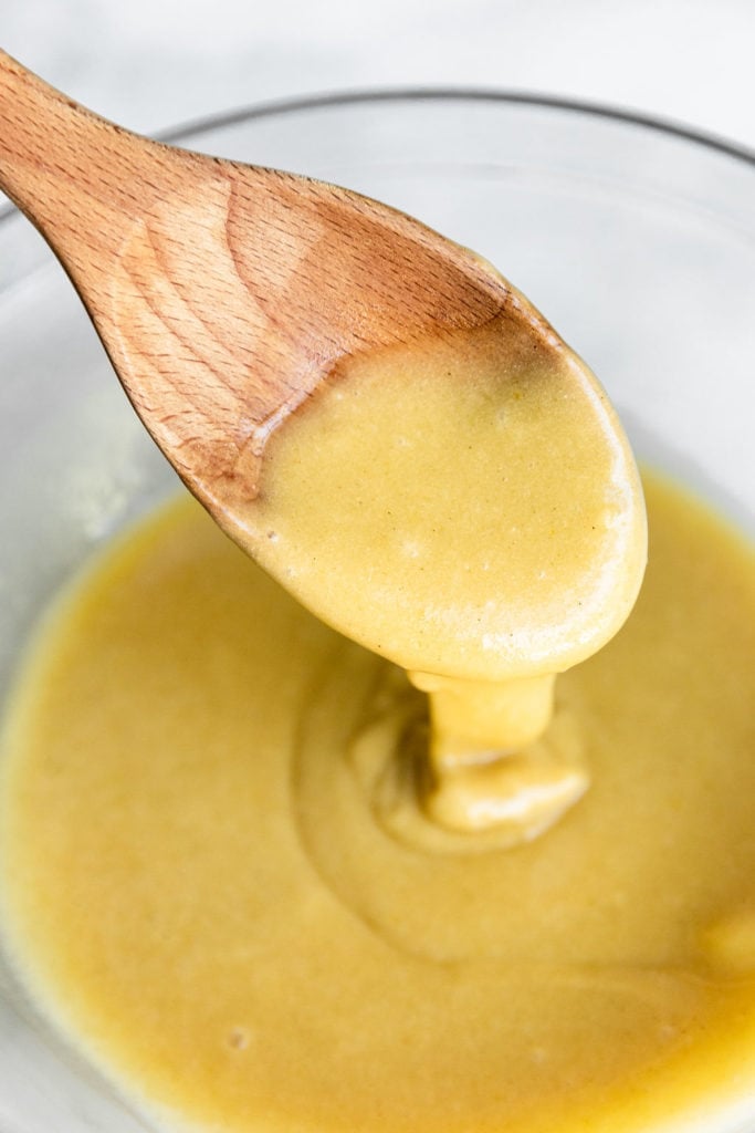 Gluten-Free Donuts batter in a bowl