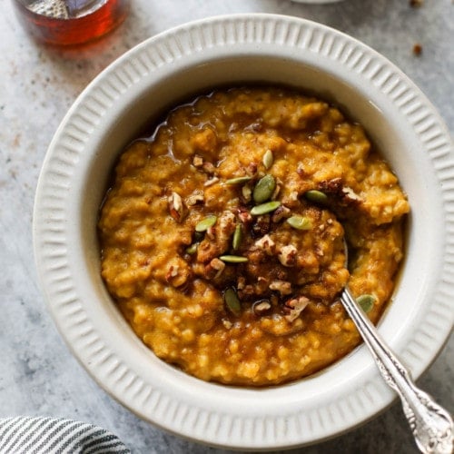 Instant Pot Pumpkin Oatmeal