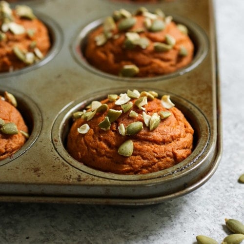 Pumpkin Protein Muffins