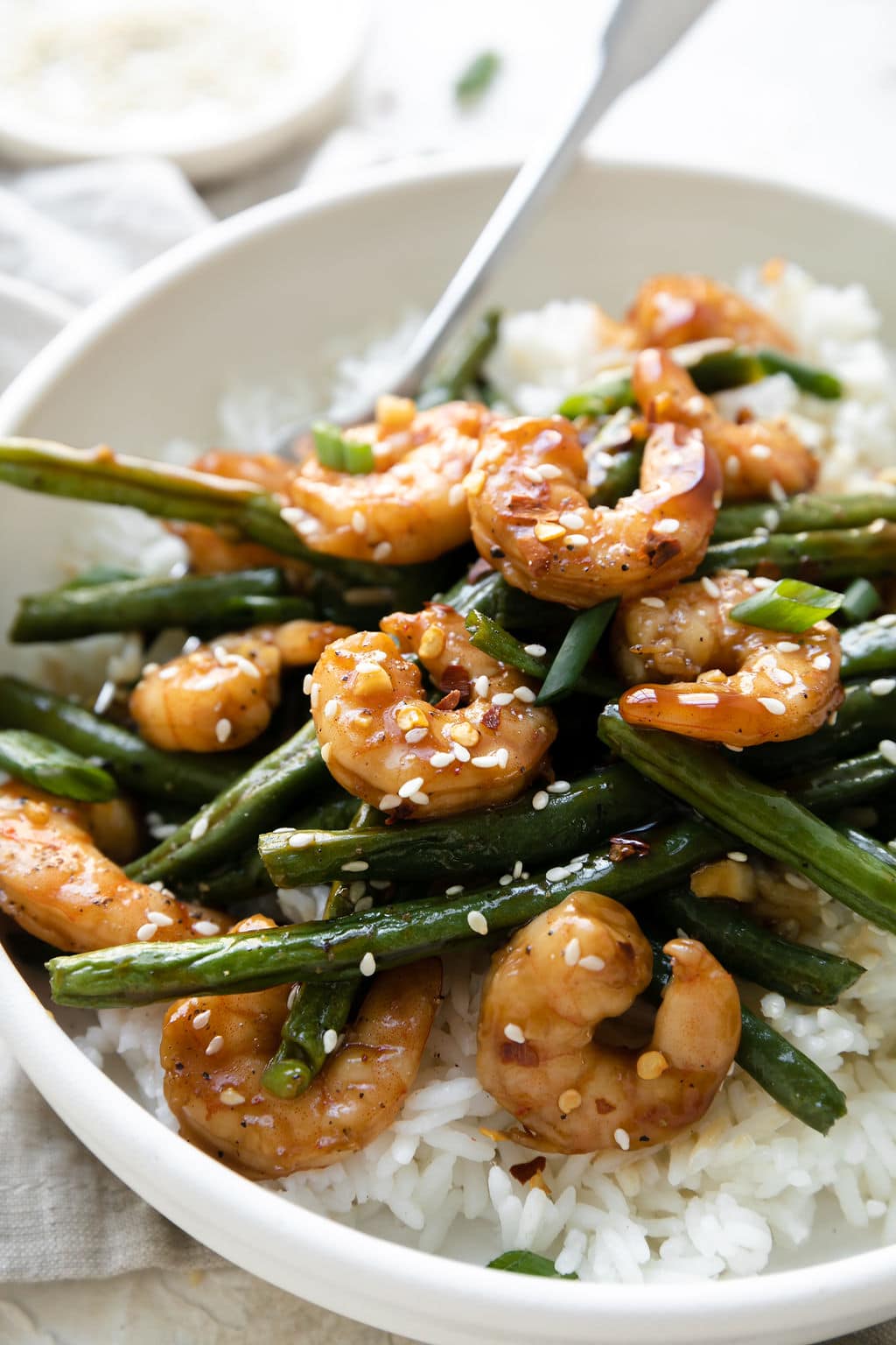 Sheet Pan Honey Garlic Shrimp Dinner