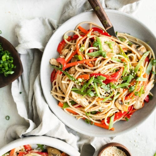 Stir Fry Noodles with Chicken