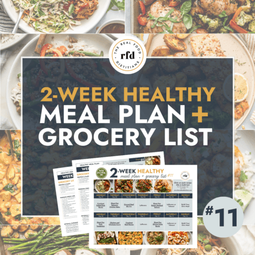 Graphic of 2-Week Healthy Meal Plan #11